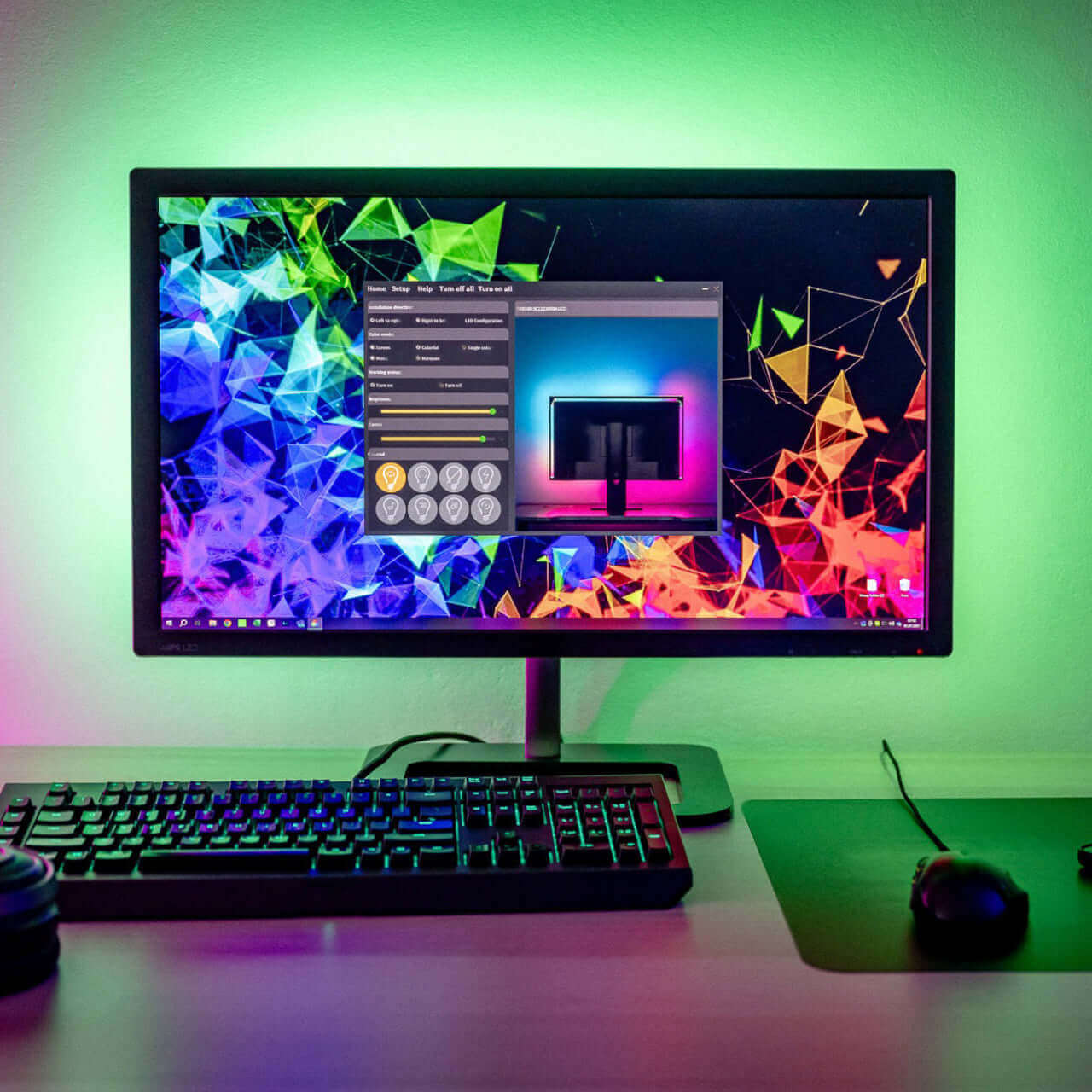 Newell Monitor LED Strip RGB