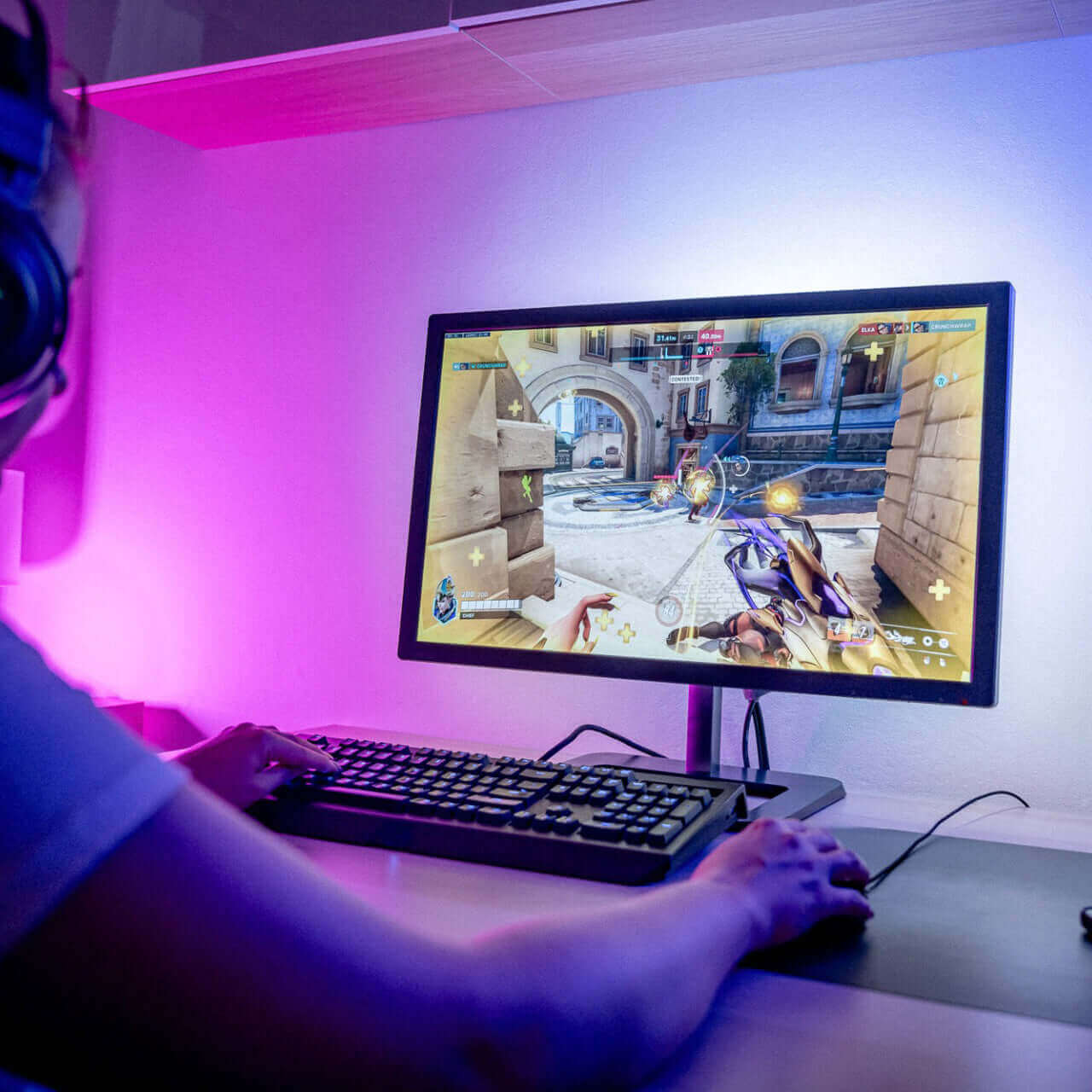 Newell Monitor LED Strip mit RGB Farben