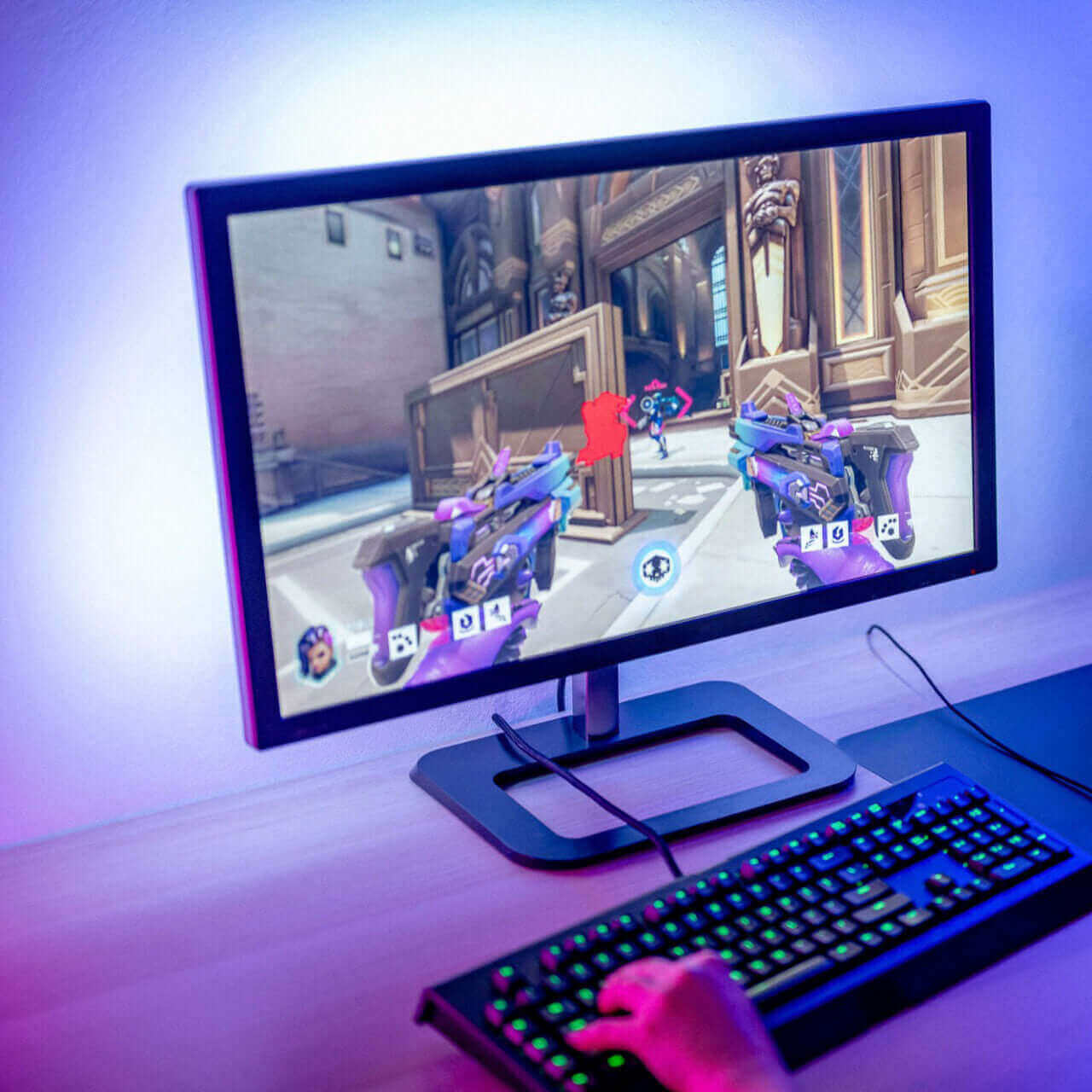 Newell Monitor LED Strip RGB für bessere Sicht