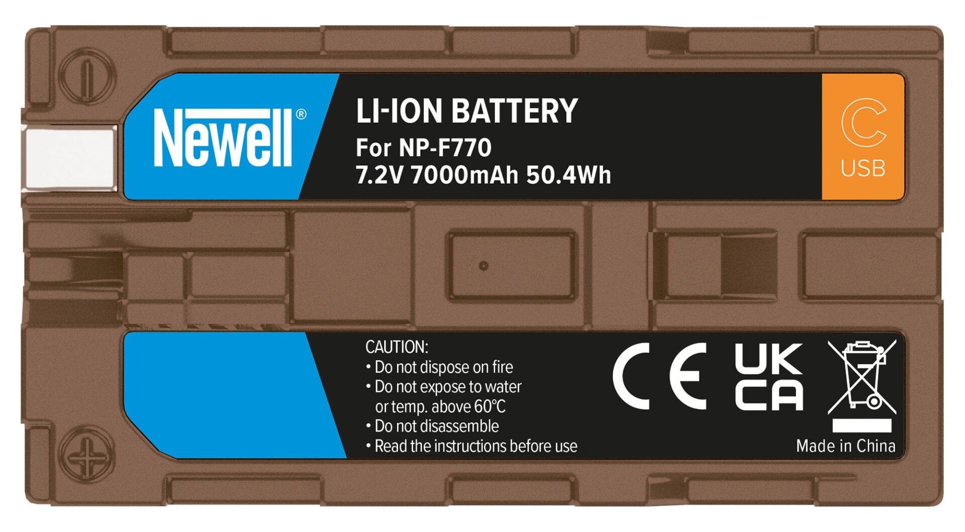 Newell Akku NP-F770 USB-C für Sony - Newell Pro DE