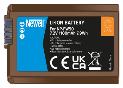 Newell Akku NP-FW50 USB-C für Sony - Newell Pro DE