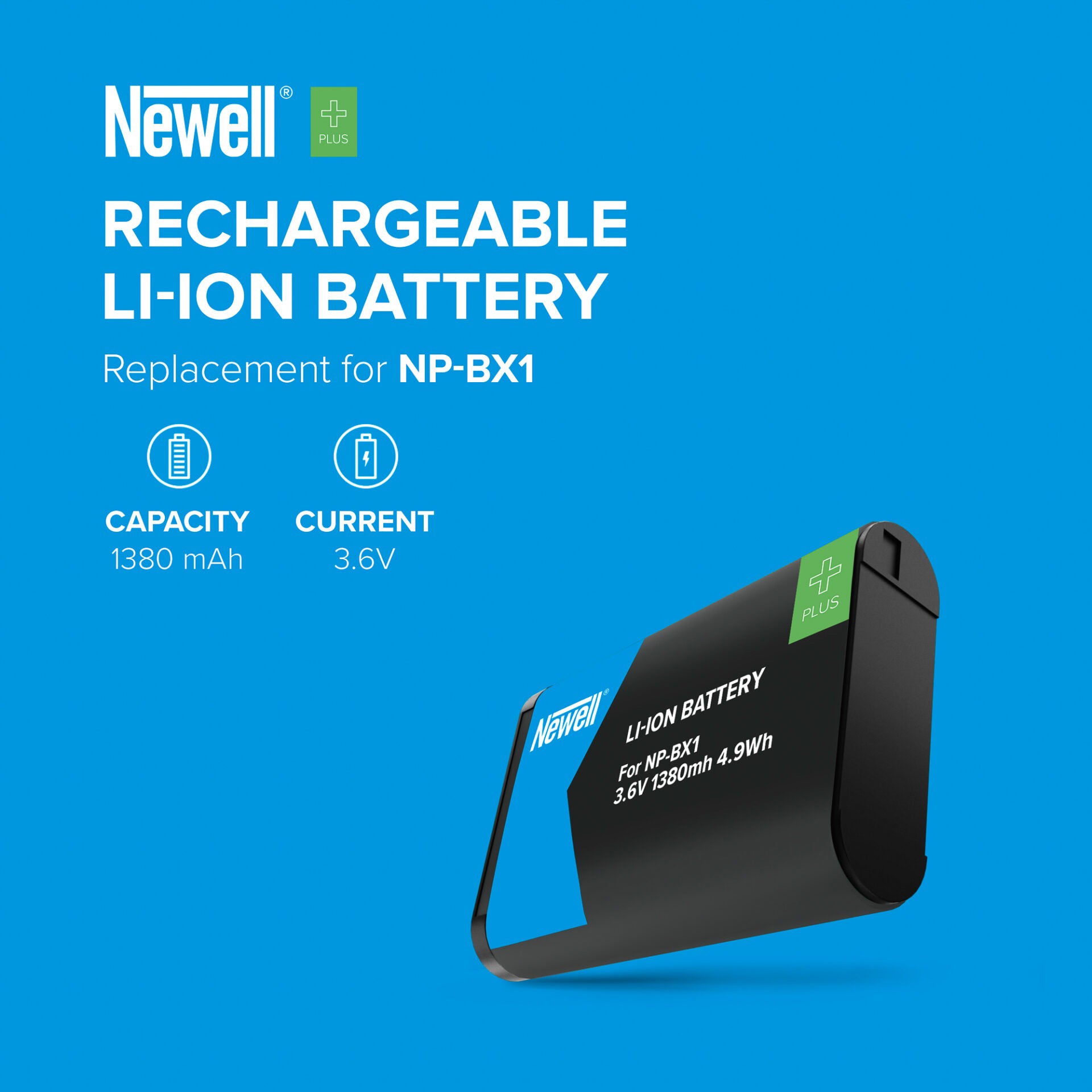 Newell Akku Plus NP-BX1 für Sony - Newell Pro DE