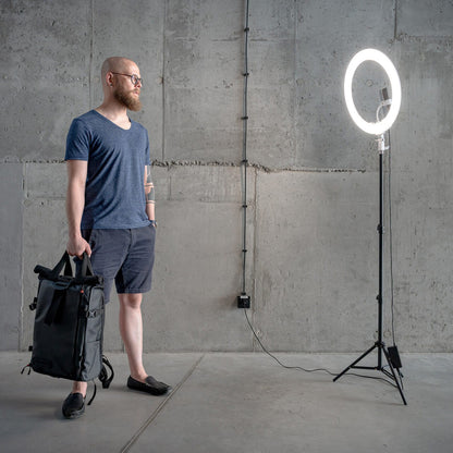 Newell RL-18A LED Ring Light (3200-5500K) Arctic White - Newell Pro DE