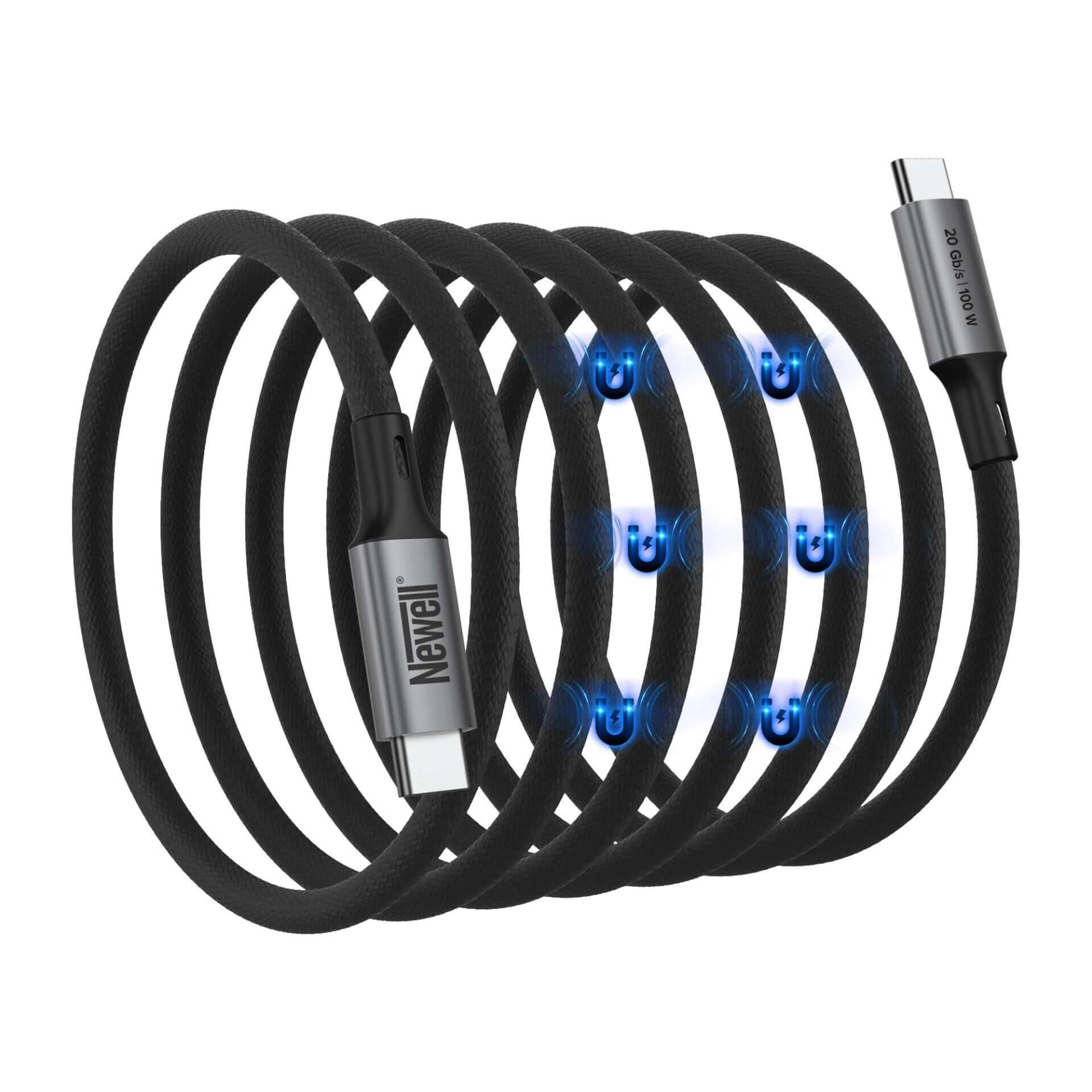 Newell USB-C 3.2 Magnetkabel für schnelle Datenübertragung