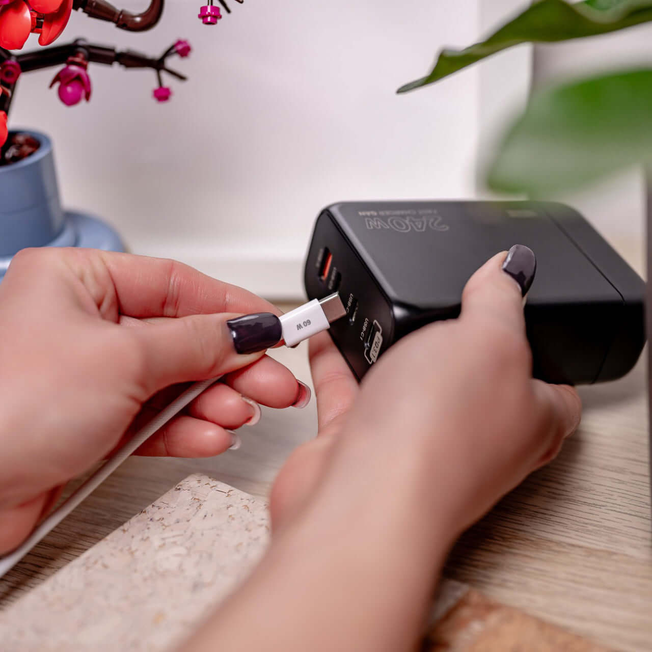 Newell USB-C Ladekabel 2 m für Smartphones