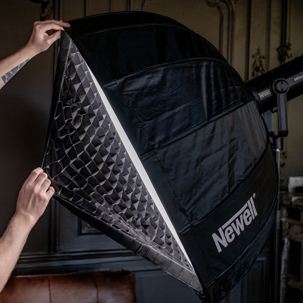 120 cm Parabolic Softbox von Newell für beeindruckende Fotoqualität