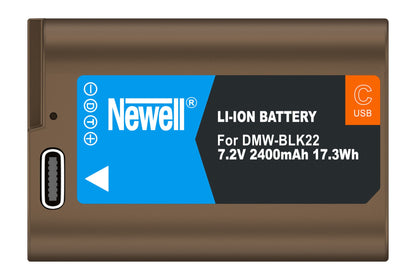 Newell Akku DMW-BLK22 USB-C für Panasonic - Newell Pro DE