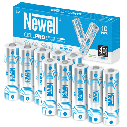 Newell CellPro AA Batterien - Alkaline - Box á 10 Stück