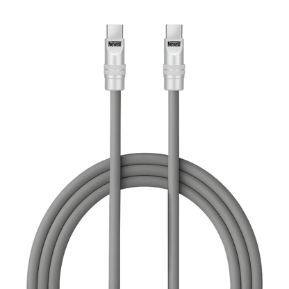Newell USB-C - USB-C 100 W Kabel, 2 m, Silikon, Grau