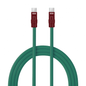 Newell USB-C - USB-C 100 W Kabel, 2 m, Silikon, grün-maroon
