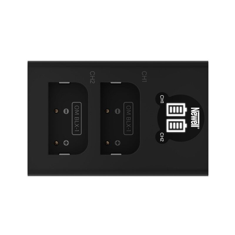 Newell DL-USB-C Zweikanal-Ladegerät für BLX-1 Akkus - Newell Pro DE