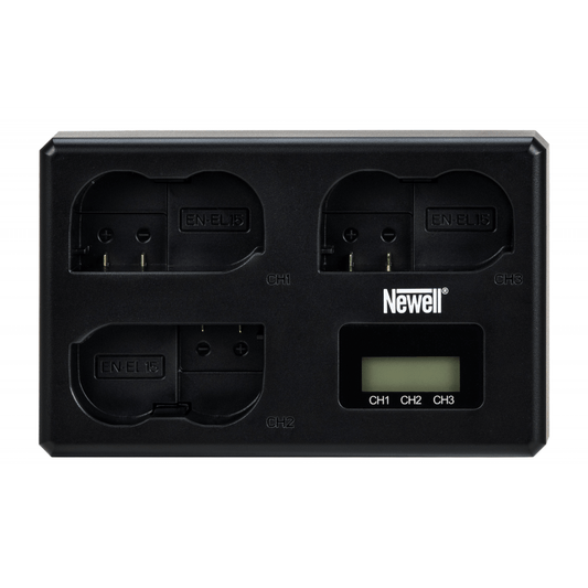 Newell TT-USB-C Dreifach-Ladegerät für EN-EL15 for Nikon