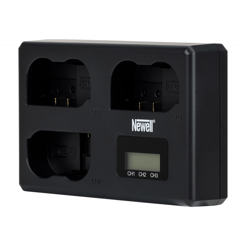 Newell TT-USB-C Dreifach-Ladegerät für EN-EL15 for Nikon