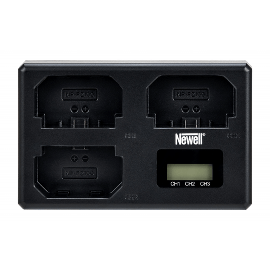 Newell TT-USB-C Dreifach-Ladegerät für NP-FZ100 for Sony