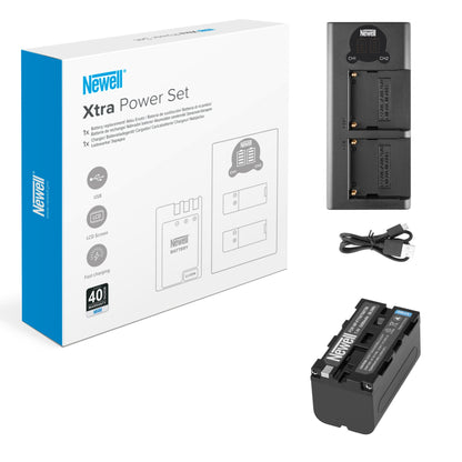 Newell DL-USB-C Zweikanal-Ladeset und NP-F770-Akku für Sony - Newell Pro DE
