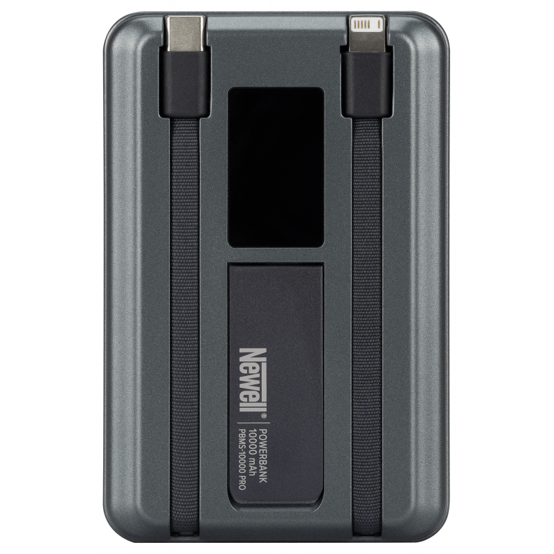 Newell MS-10000 Pro MagSafe Power Bank 10000 mAh Lightning+USB-C – Grey
