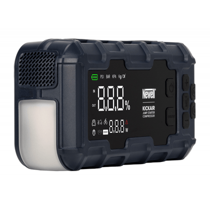 Newell KickAir Jump Starter mit Kompressor und Powerbankfunktion
