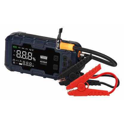 Newell KickAir Jump Starter mit Kompressor und Powerbankfunktion
