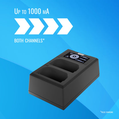 Newell FDL-USB-C Zweikanal-Ladegerät für LP-E12 Akkus - Newell Pro DE