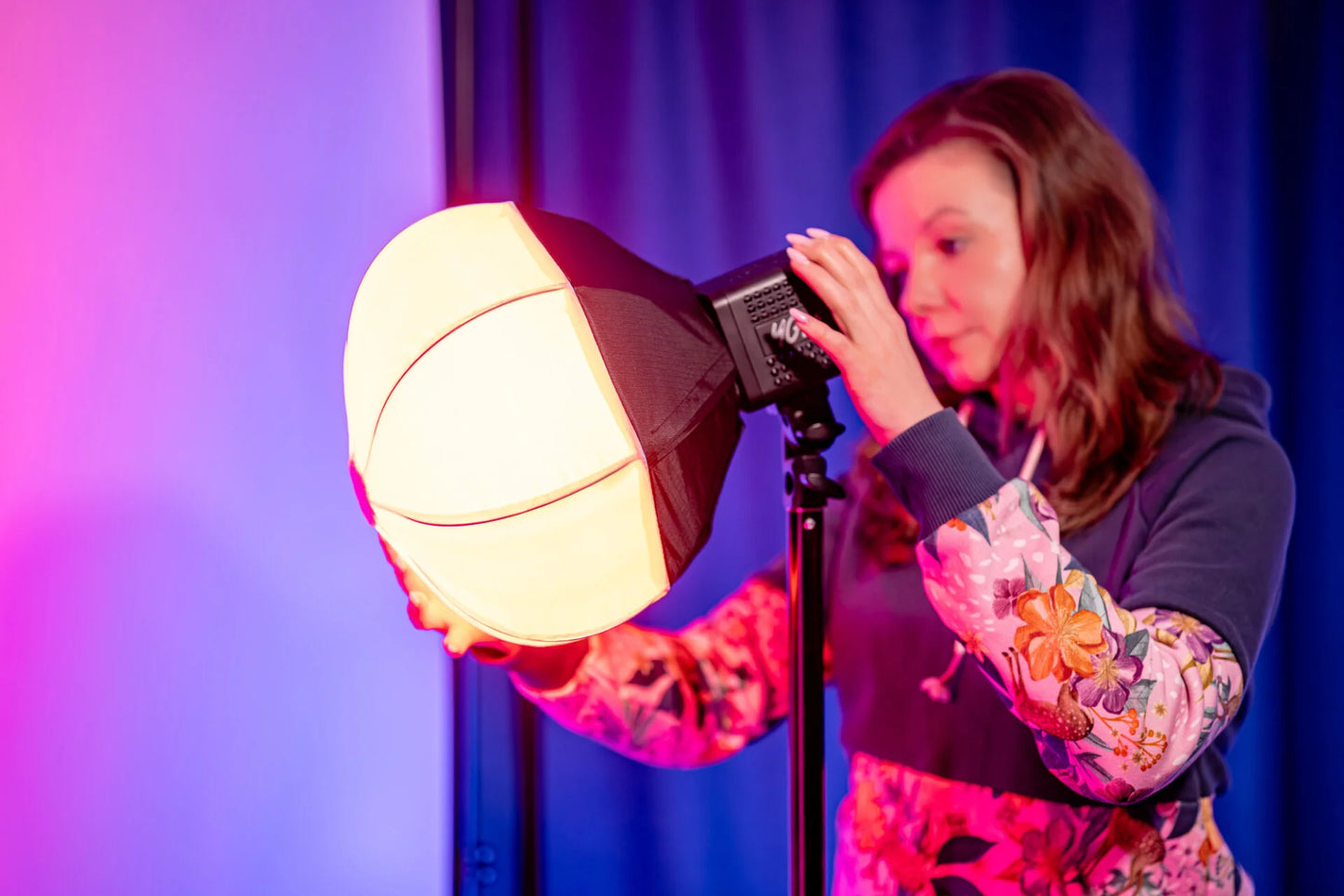 Newell 30 cm Mini-Bowens Softbox Lantern für Tara oder Mini-Bowens-Anschluss