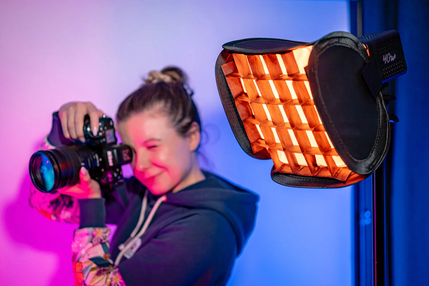 Newell 25 cm Mini Bowens quadratische Softbox für die Tara-Leuchte