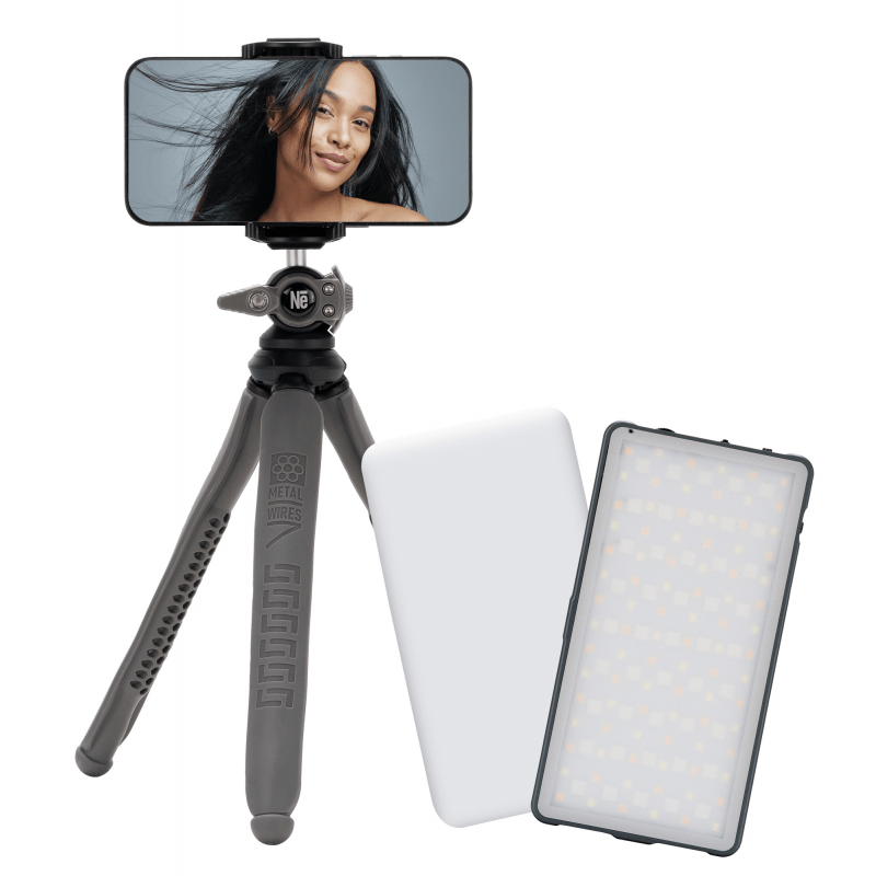 Newell Rangha RGB-W LED Set inkl. Diffusor und Stativ