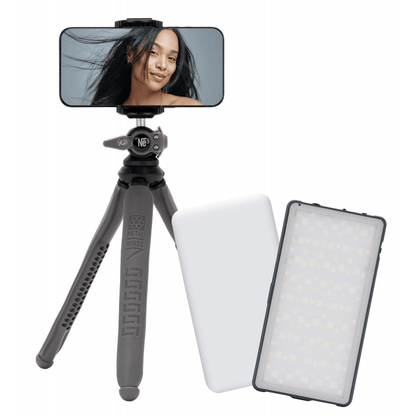 Newell Rangha RGB-W LED Set inkl. Diffusor und Stativ